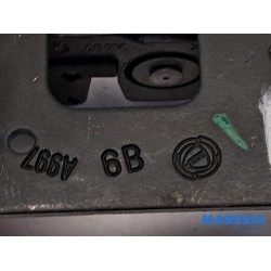 Fiat - Panda - Tailgate lock mechanism