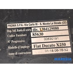 Fiat - Ducato - Hefmechniek Reservewiel