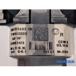 Peugeot - 208 - Panneau de commandes chauffage