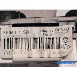 Renault - Captur - Heater control panel