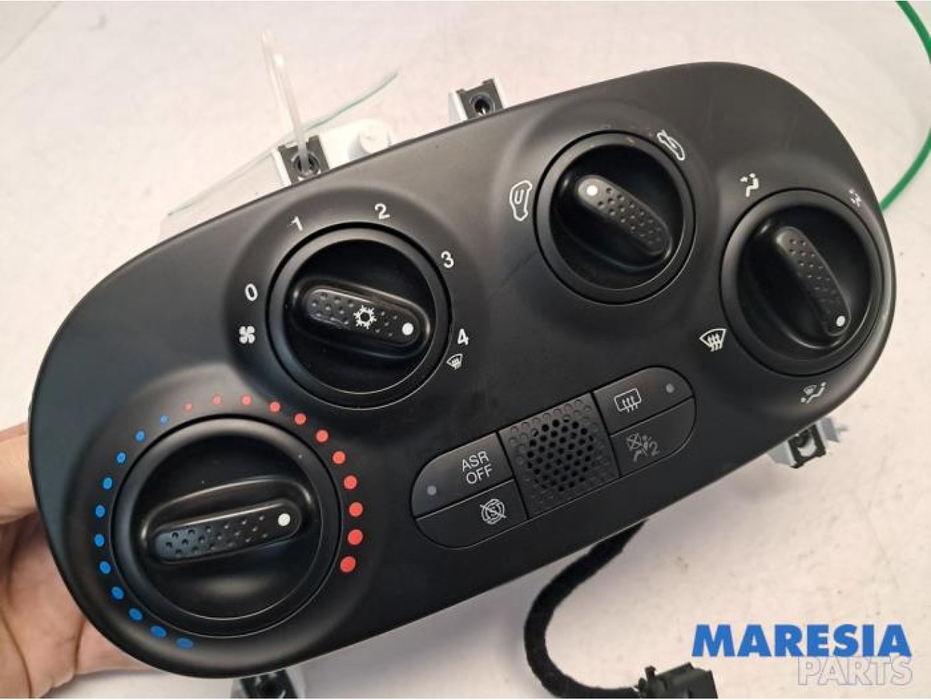Fiat - 500 - Panneau de commandes chauffage