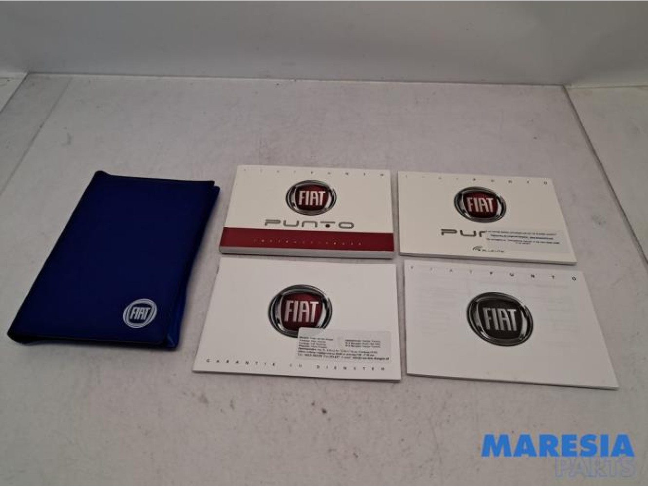 Fiat - Punto - Instruction Booklet