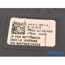 Peugeot - 308 - Panneau commande radio