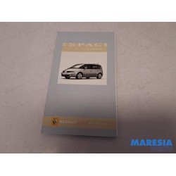 Renault - Espace - Instruction Booklet