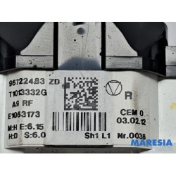 Peugeot - 208 - Heater control panel