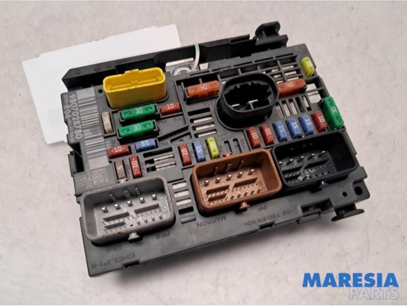 Peugeot - Partner - Fuse box