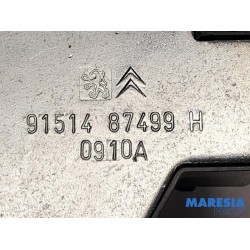 Peugeot - 3008 - Tailgate lock mechanism
