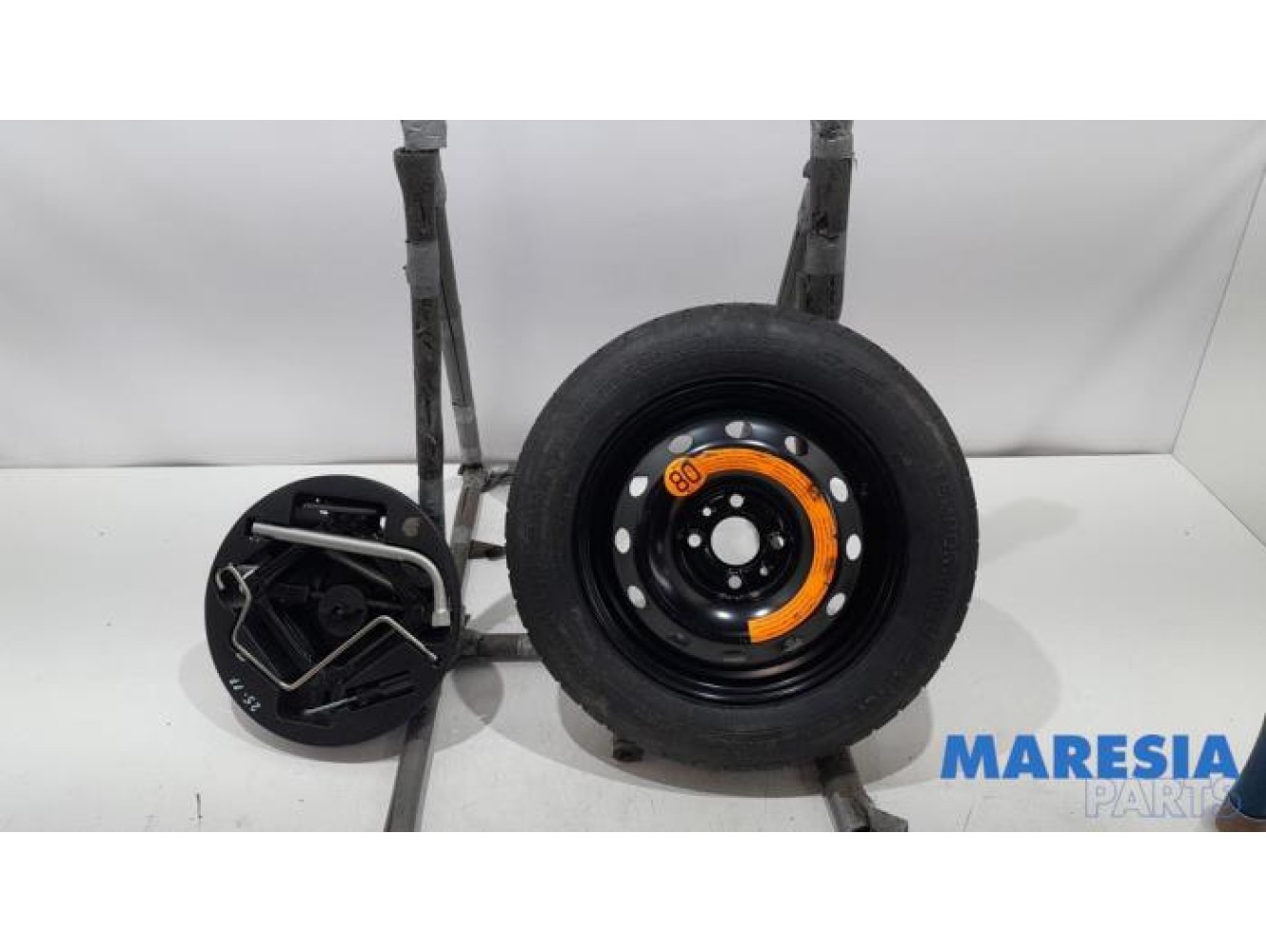 Fiat - 500 - Krikset + reservewiel