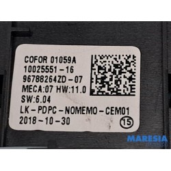 Opel - Crossland X - Multi-functional window switch