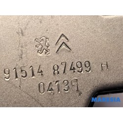 Peugeot - 2008 - Tailgate lock mechanism