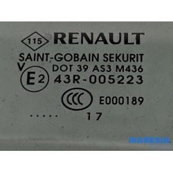 Renault - ZOE - Rear door window 4-door door, rear right