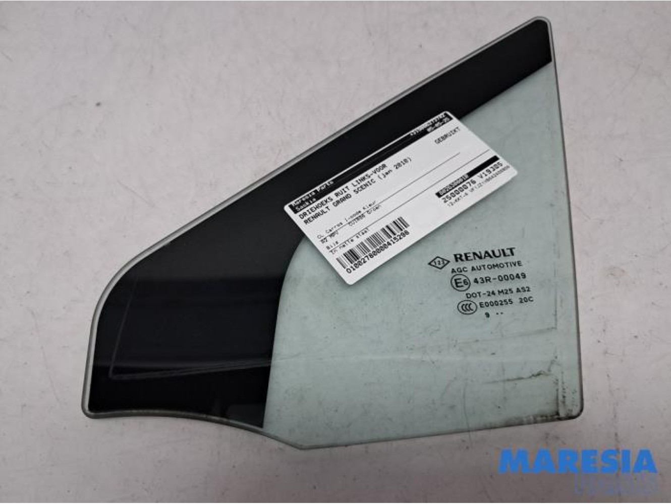 Renault - Grand Scenic - Vitre triangulaire avant gauche