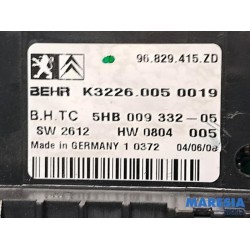 Citroen - C5 - Heater control panel