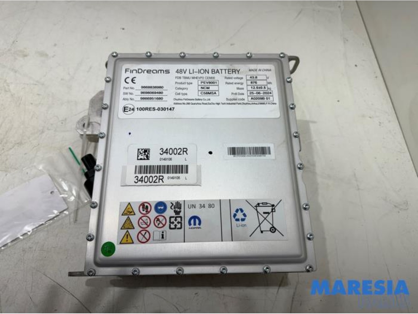 Peugeot - 208 - Batterie (hybride)