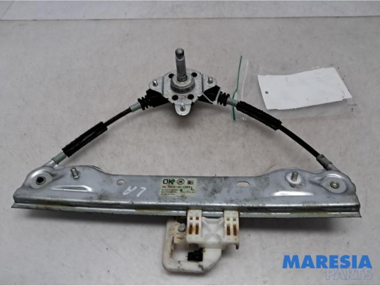 Fiat - Panda - Rear door window mechanism 4-door, left