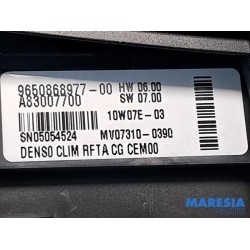 Citroen - C4 Picasso - Heater control panel