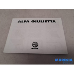 Alfa Romeo - Giulietta - Instruction Booklet