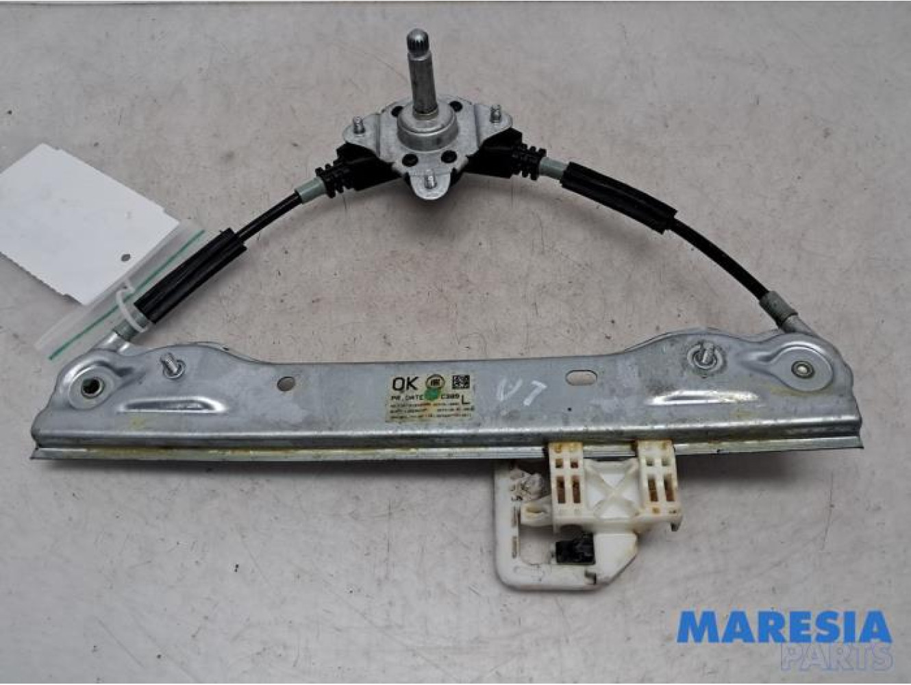 Fiat - Panda - Rear door window mechanism 4-door, left