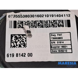 Fiat - Panda - Rear seatbelt, left