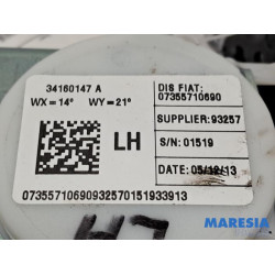 Fiat - 500L - Rear seatbelt, left