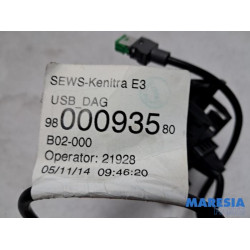 Citroen - C4 Cactus - AUX / USB connection