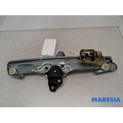 Opel - Astra - Rear door window mechanism 4-door, left