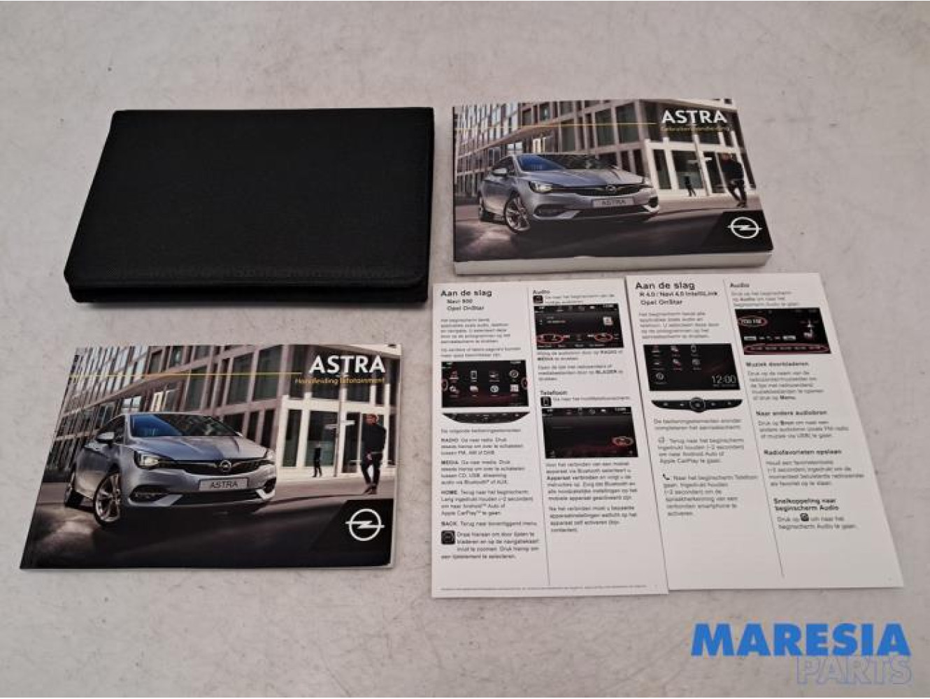 Opel - Astra - Instructie Boekje