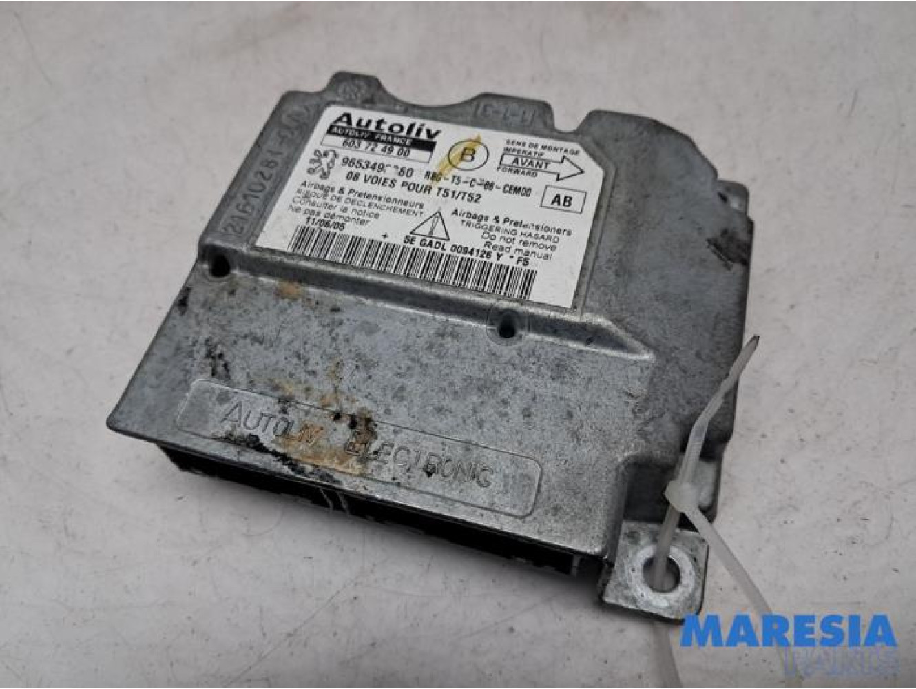 Peugeot - 307 - Module airbag 