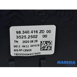 Peugeot - Partner - Heater control panel