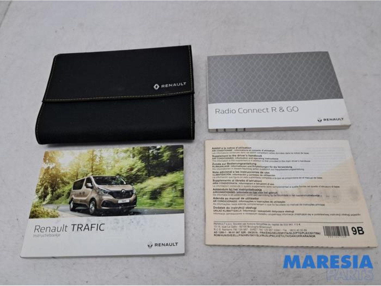 Renault - Trafic - Livret d'instructions