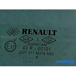 Renault - Clio - Rear door window 4-door door, rear right