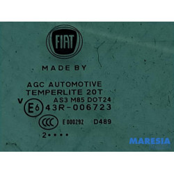 Fiat - 500L - Rear door window 4-door door, rear right