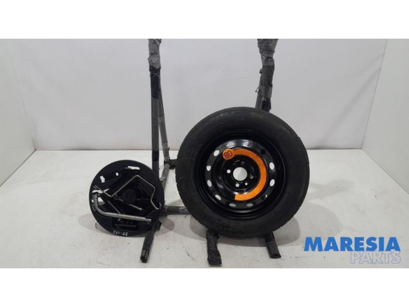 Fiat - 500 - Krikset + reservewiel