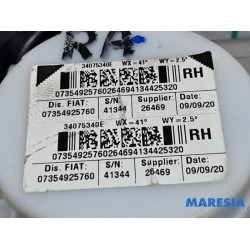 Fiat - 500 - Rear seatbelt, right