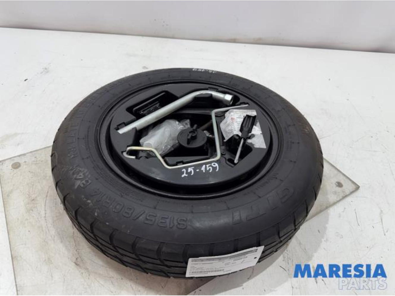 Fiat - Panda - Krikset + reservewiel
