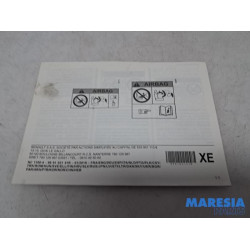 Renault - Trafic - Instruction Booklet