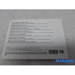 Renault - Trafic - Instruction Booklet