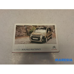 Citroen - Berlingo - Instruction Booklet