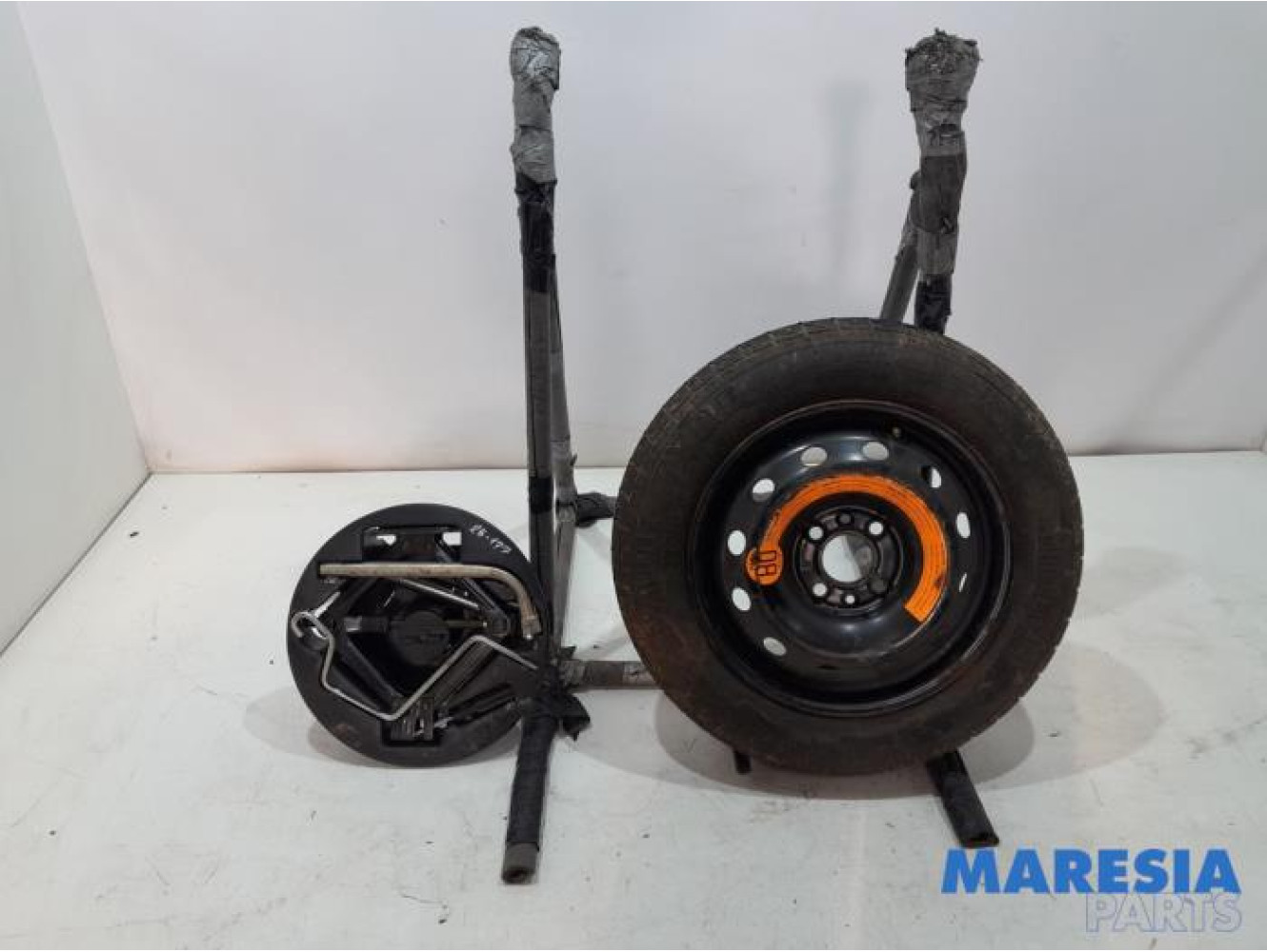 Fiat - 500 - Krikset + reservewiel