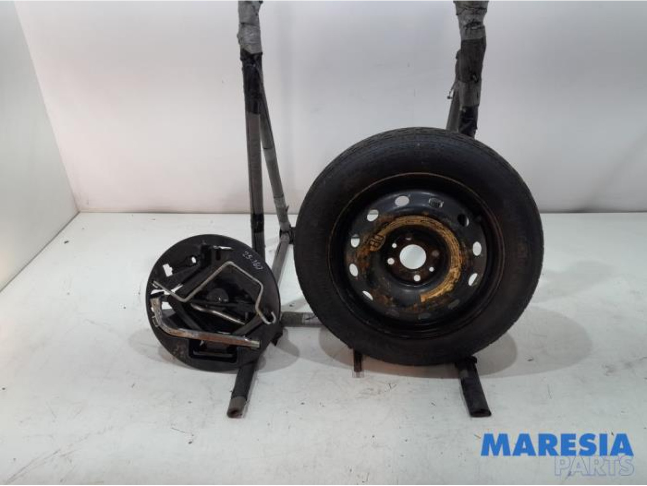 Fiat - 500 - Krikset + reservewiel