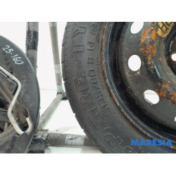 Fiat - 500 - Krikset + reservewiel