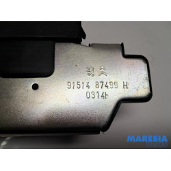 Citroen - C3 - Tailgate lock mechanism