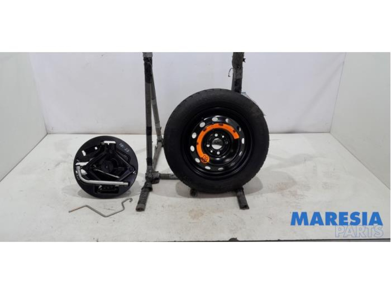Fiat - 500 - Krikset + reservewiel