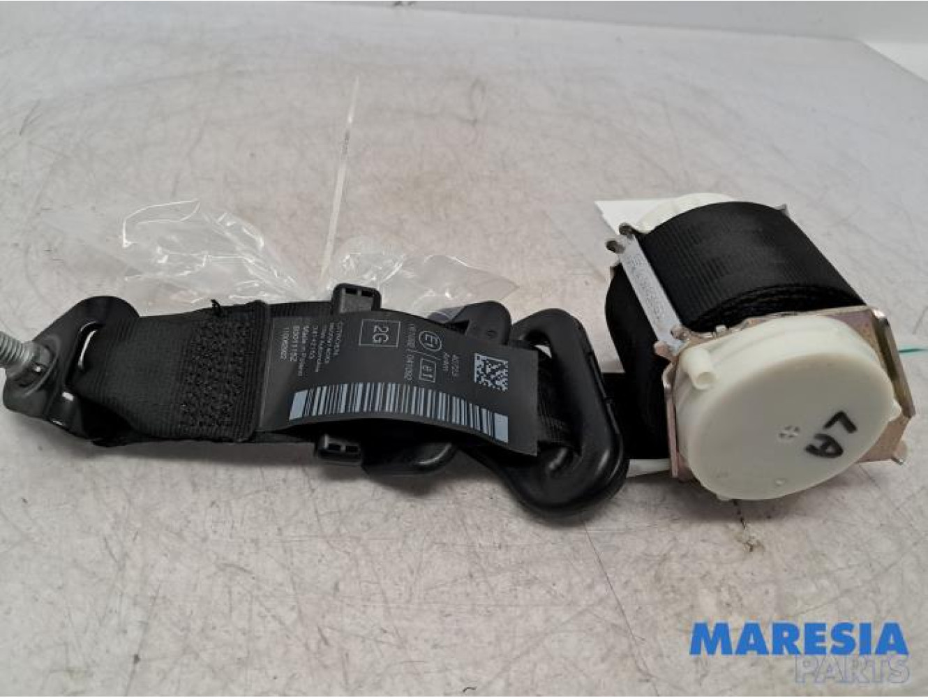 Citroen - C4 Cactus - Rear seatbelt, left