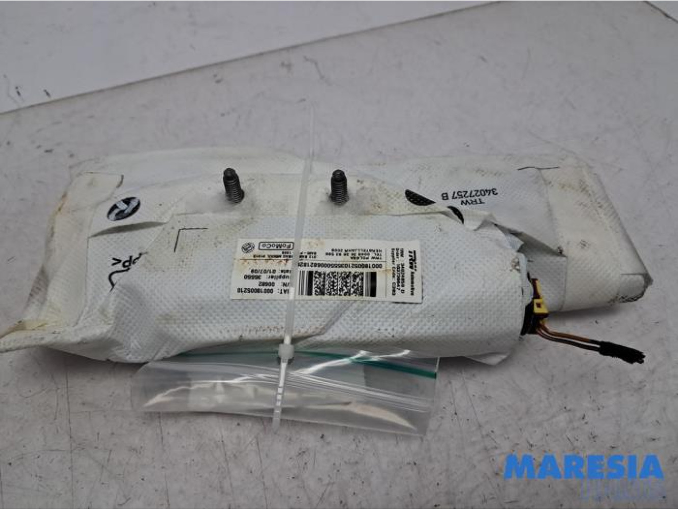 Fiat - 500 - Airbag stoel (zitplaats)