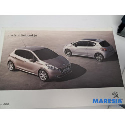 Peugeot - 208 - Instruction Booklet