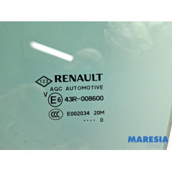 Renault - Megane - Rear door window 4-door, left