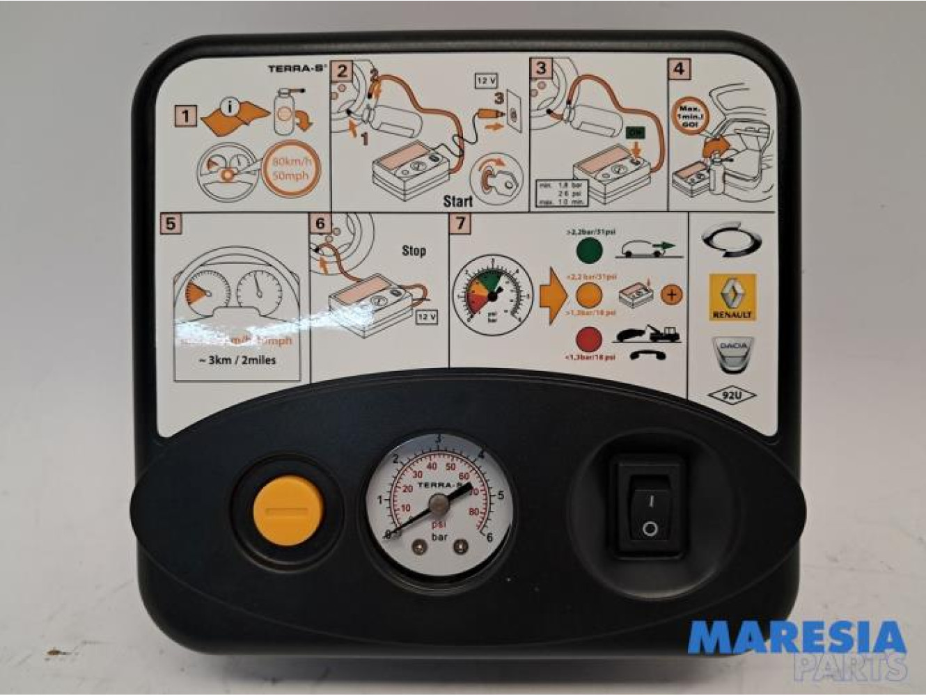 Renault - Clio - Bandenpomp