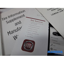 Fiat - 500 - Instructie Boekje