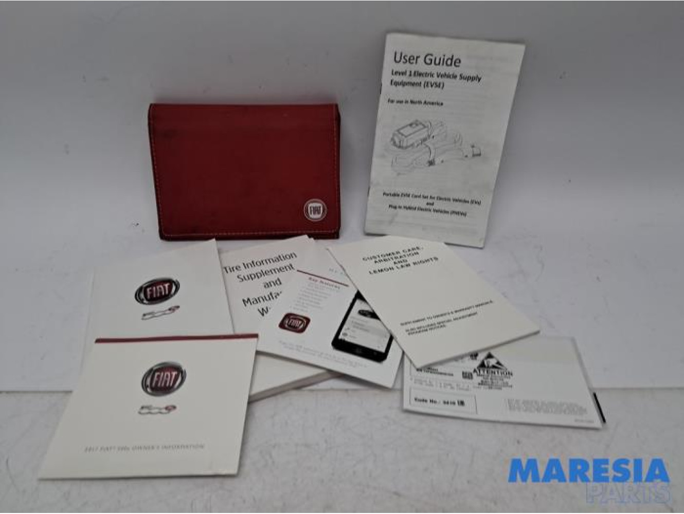 Fiat - 500 - Instructie Boekje